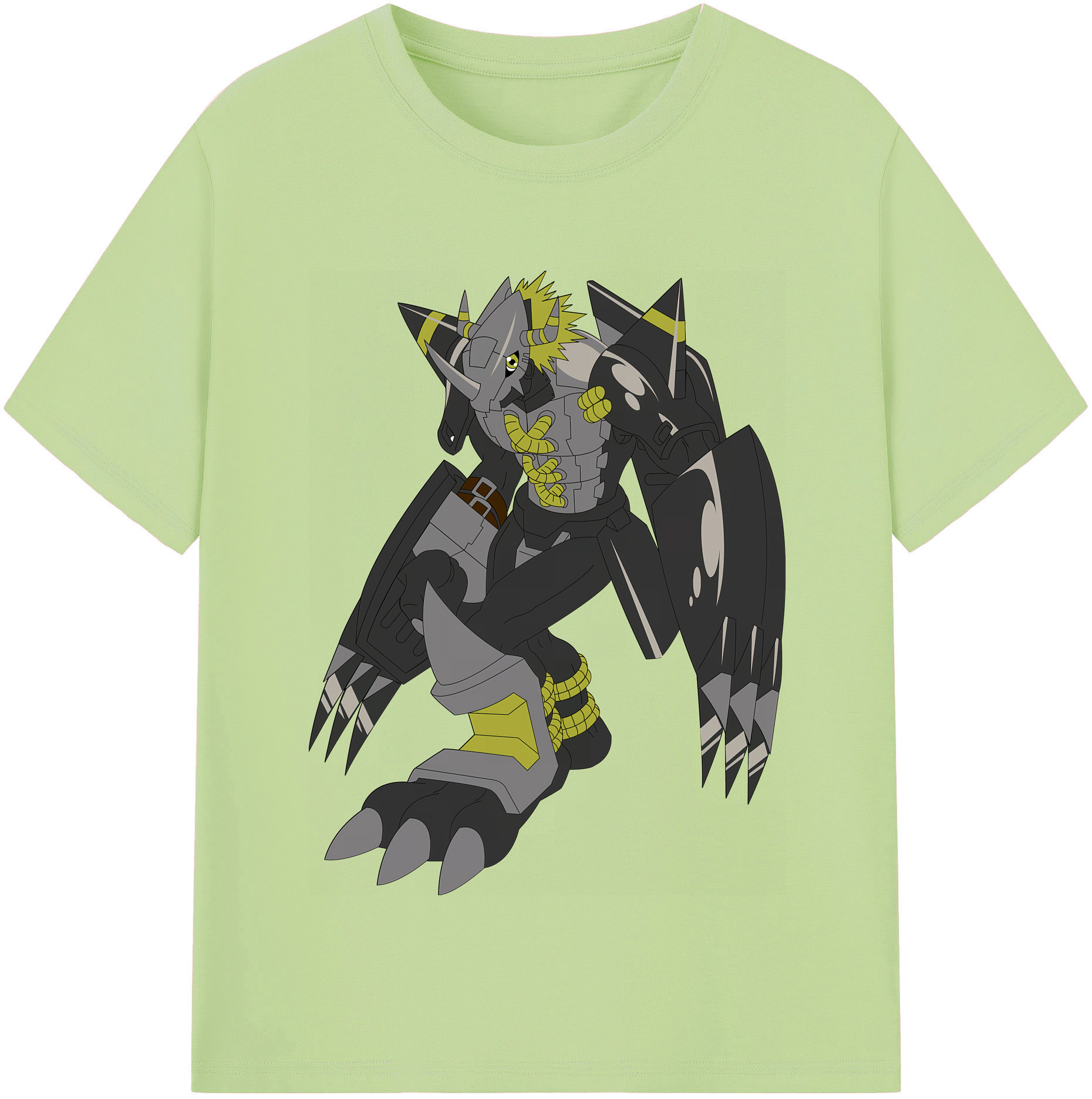 （画像用） Digimon デジタルモンスター/デジモン 綿100％半袖Tシャツ（フロントプリント）